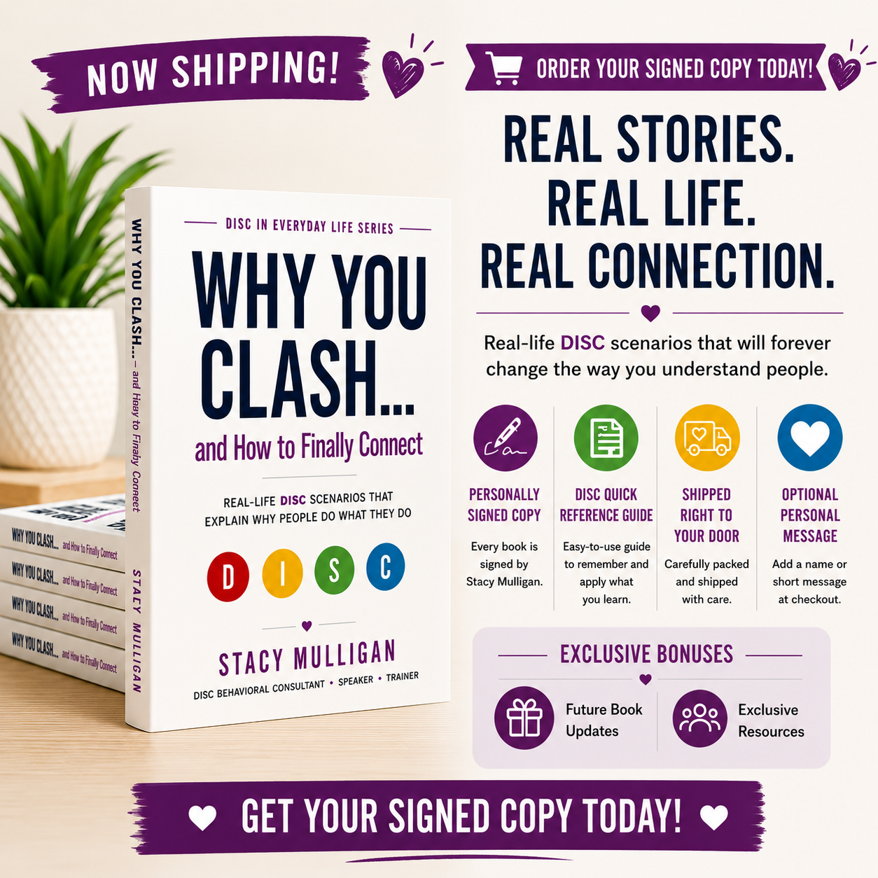 Signed Copy - Why You Clash... and How to Finally Connect
