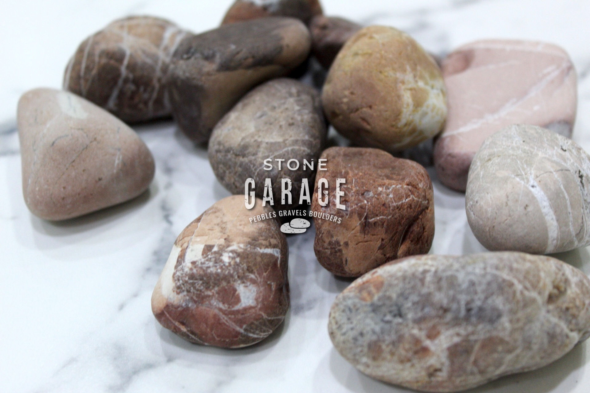 Multi Colour River Pebbles