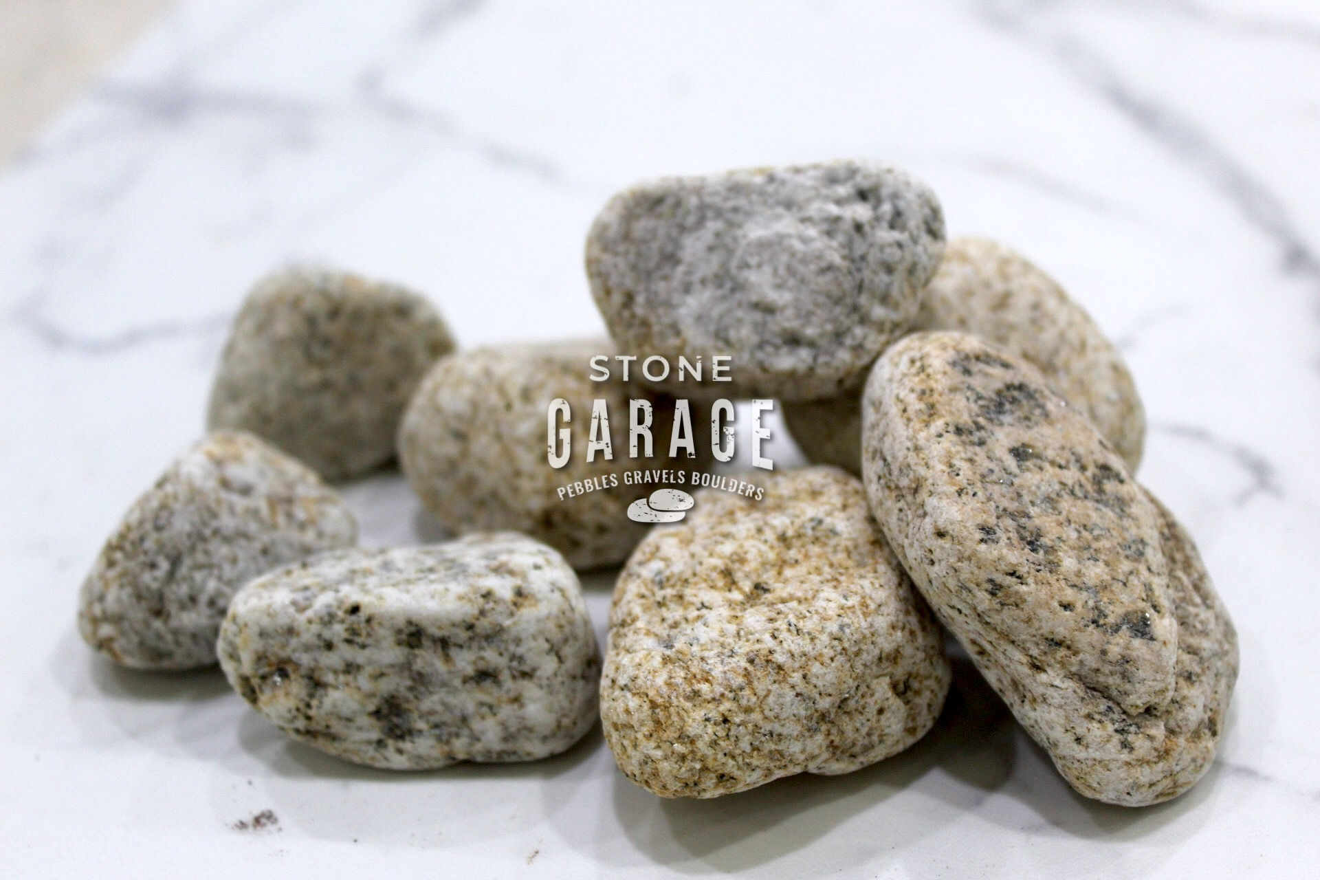 Yellow Granite Natural Pebbles