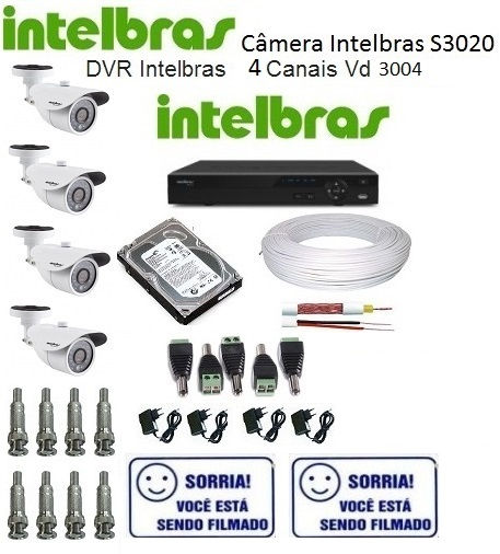 KIT CÂMERA INTELBRAS