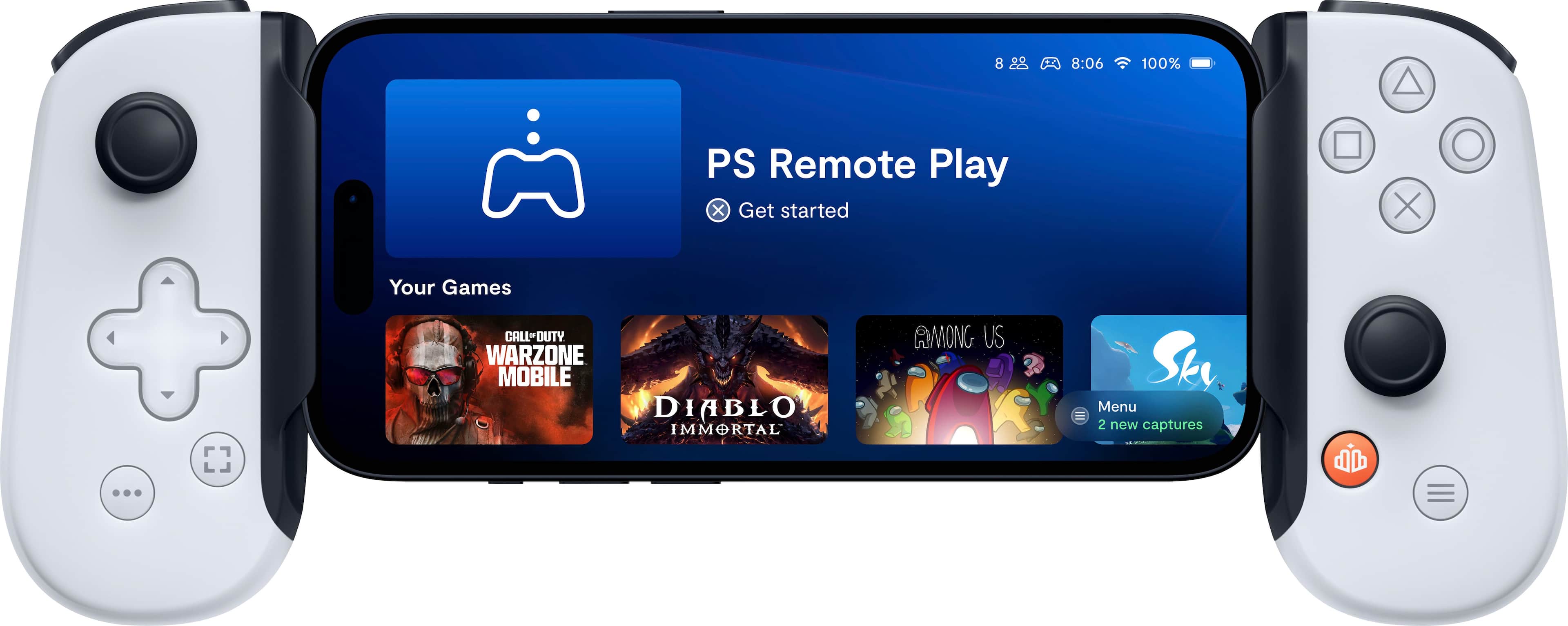 Backbone One PlayStation Edition Mobile Gaming Controller for iPhone (Lightning)