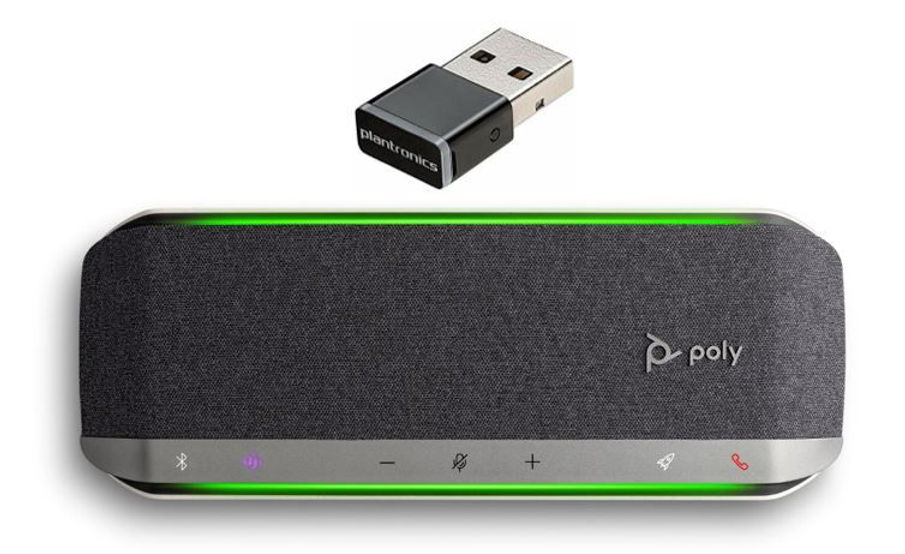 Poly Sync 20 USB/Bluetooth Smart Speakerphone (Plantronics) — Portable Conference Speaker