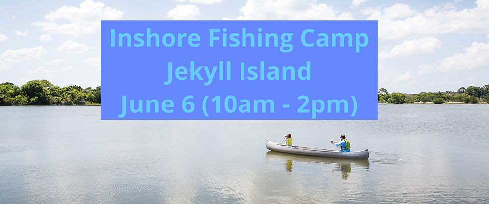 Tidal Pond Fishing Camp for Kids on Jekyll Island