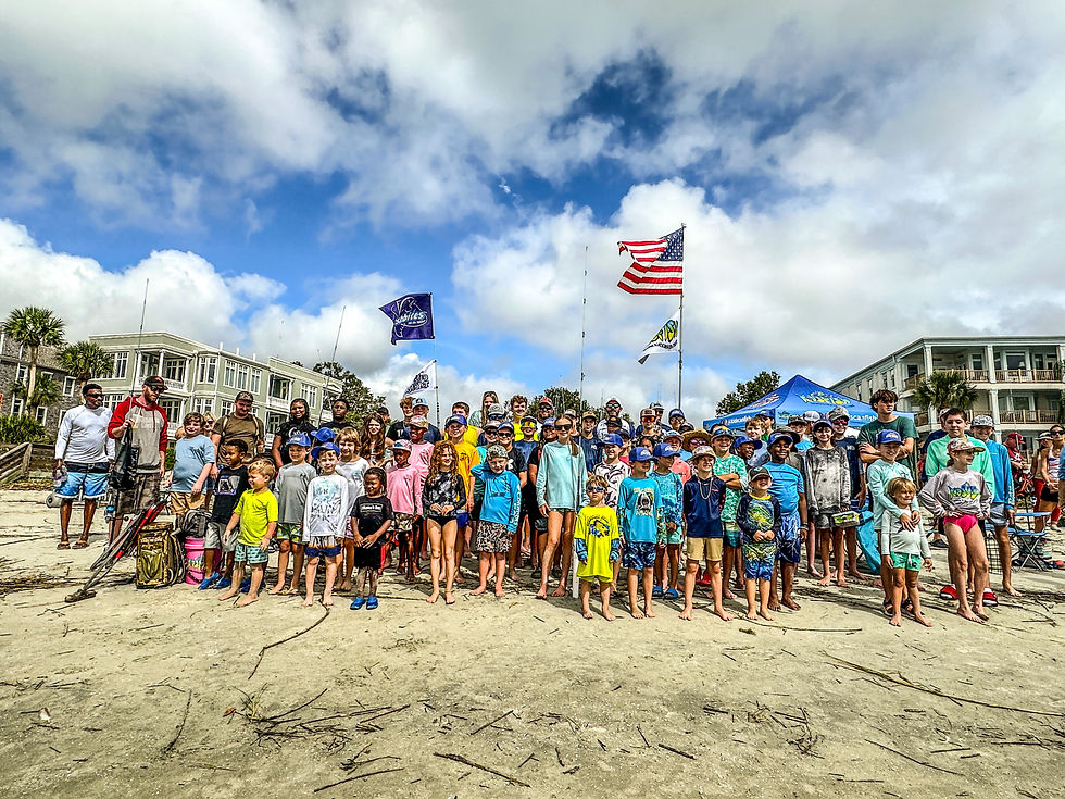 Saint Simon’s Island Youth Surf Fishing Camp