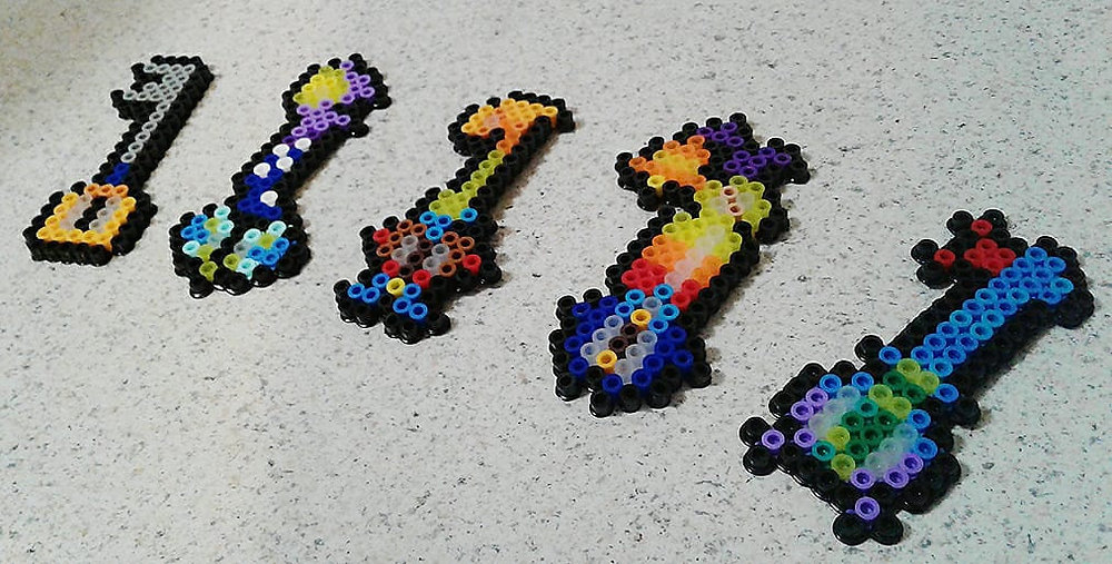 Keyblade Perler Crafts