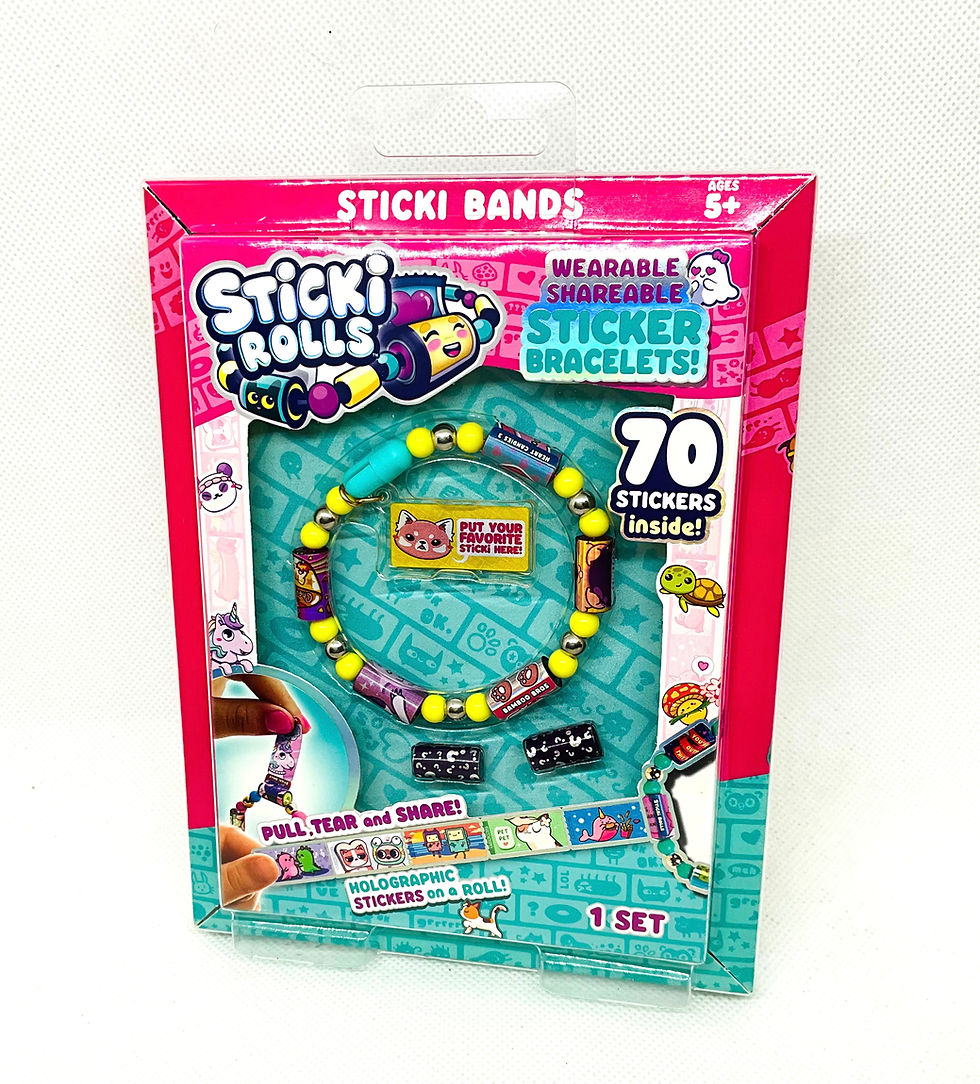 Thumbnail: Sticki Rolls bracelet with stickers 