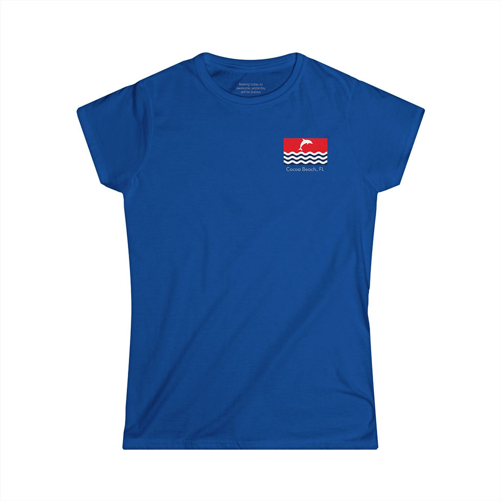 Thumbnail: Vintage Look (Back Only) Women's Softstyle Tee