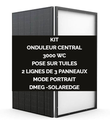 KIT ONDULEUR CENTRAL 3000 WC DMEG-SOLAREDGE