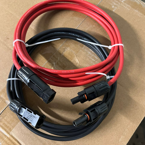 Câble de rallonge MC4 male - femelle version 3 M - 6 mm²