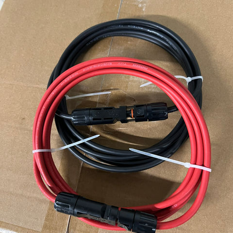 Câble de rallonge MC4 male - femelle version 3 M - 6 mm²