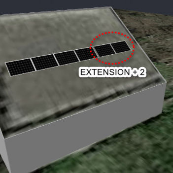 KIT ACCESSOIRES POSE PAYSAGE EXTENSION 2 PANNEAUX EN LONGUEUR