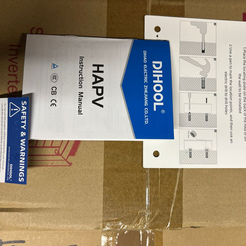 Coffret photovoltaïque Dihool entrée et sortie MC4- 1 boucle DC