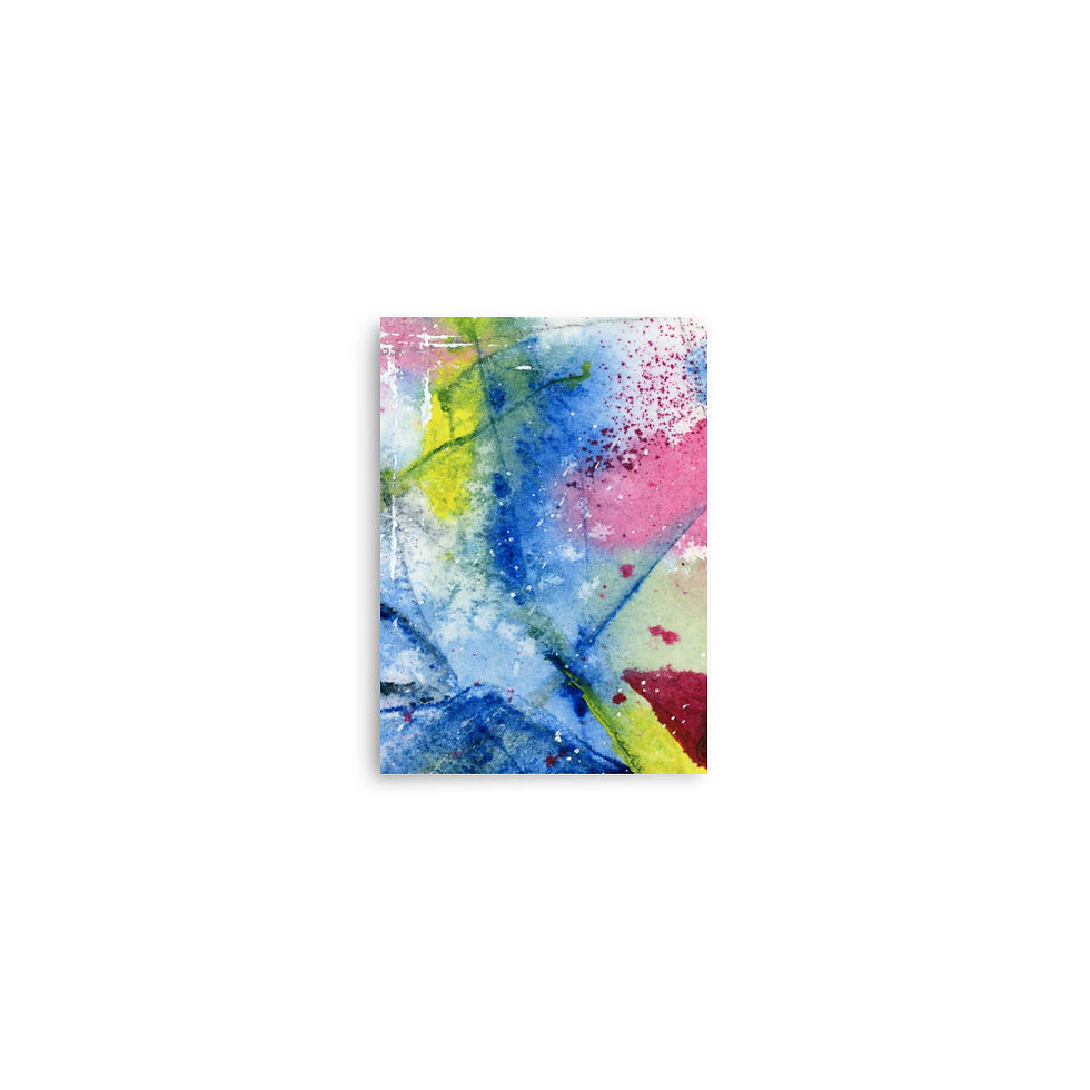 No.6 Abstract in Blue