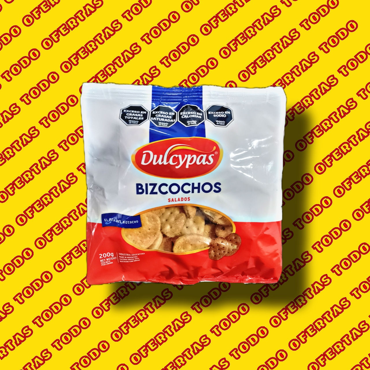 Dulcypass Bizcochitos salados 200g X2