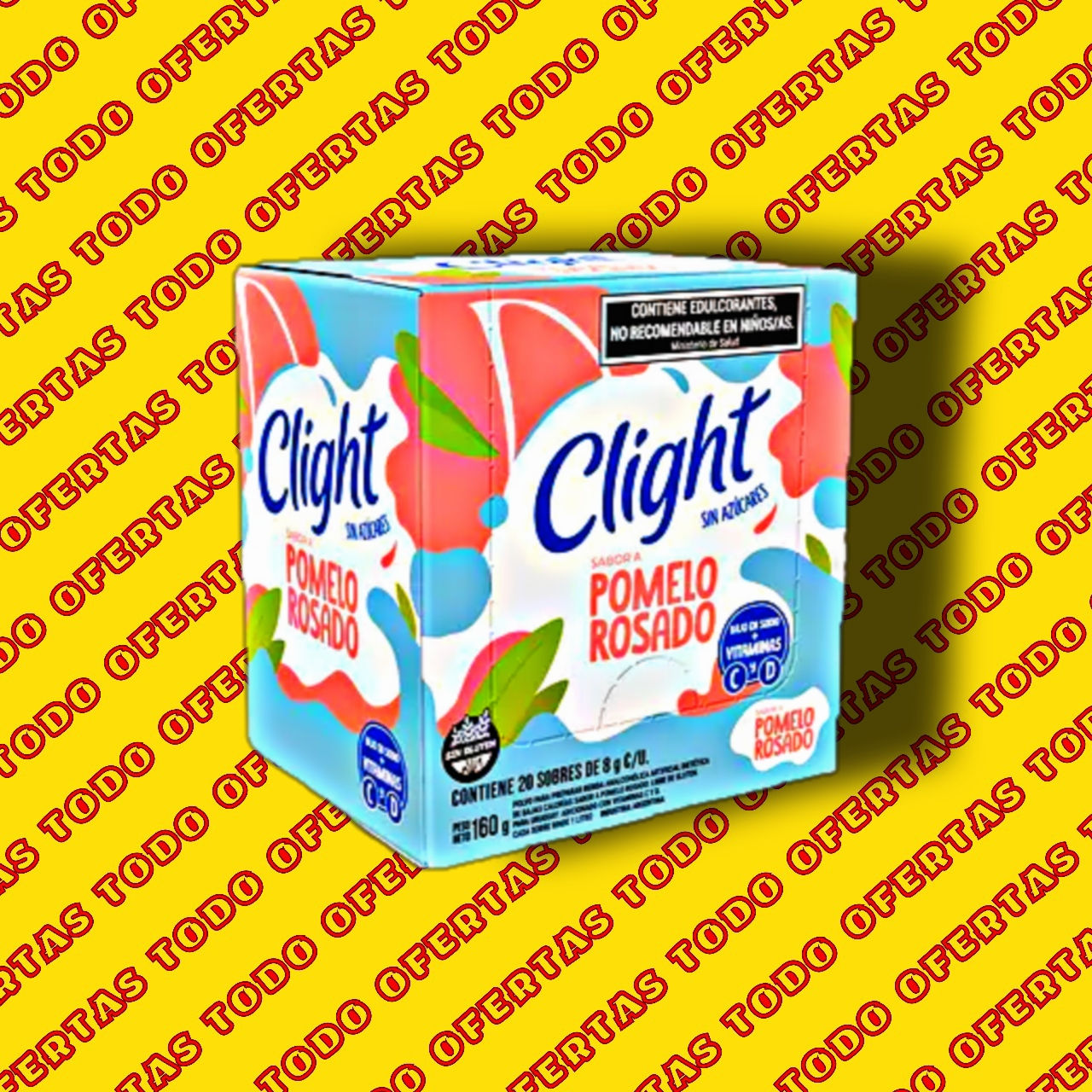 Clight Pomelo Rosado Caja X20u