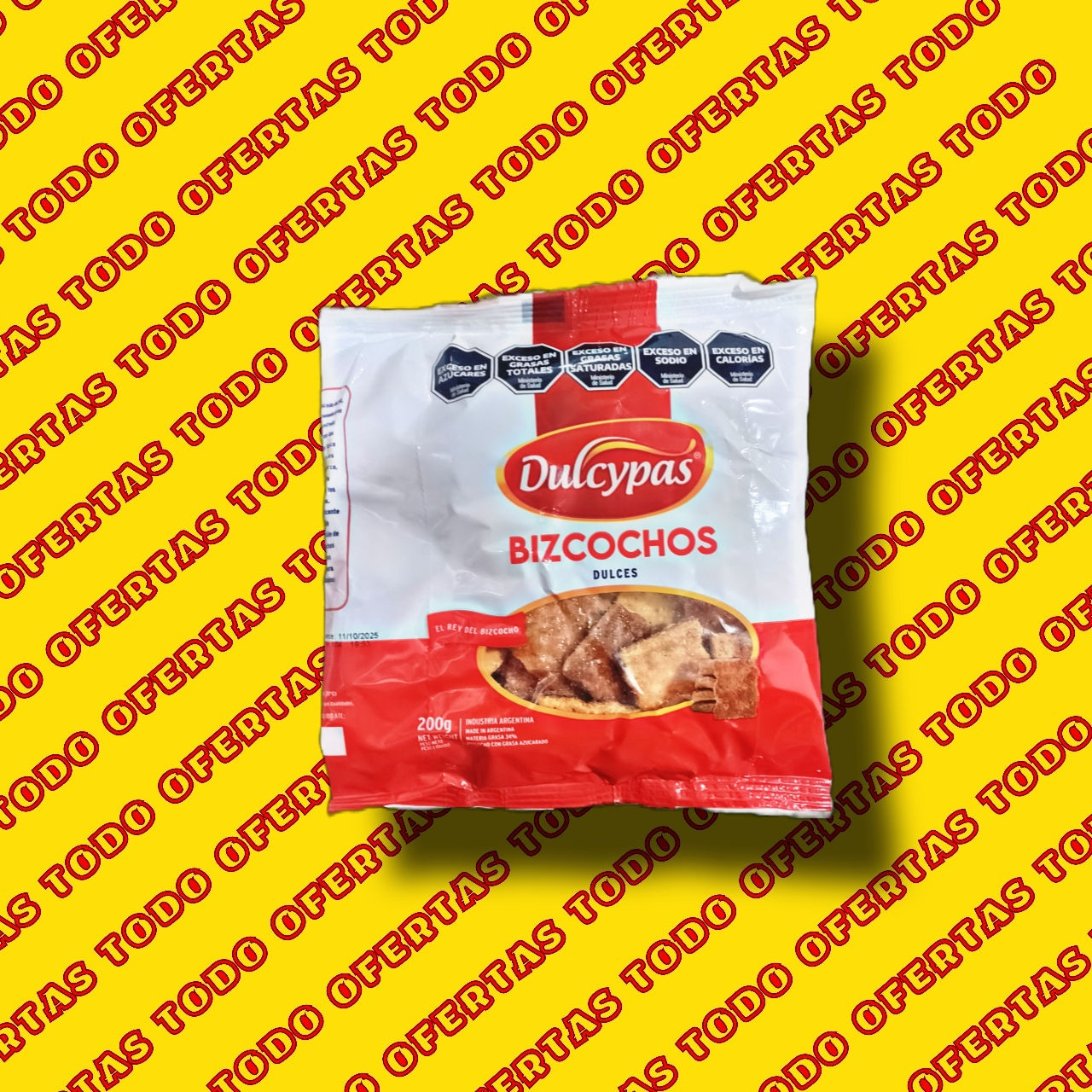 Dulcypass Bizcochitos dulces 200g X2