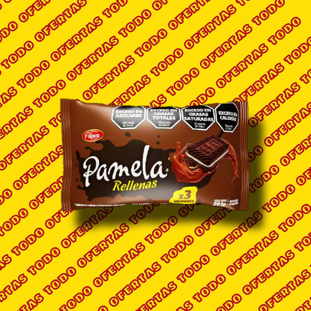 Pamela Rellenas tripack 291g
