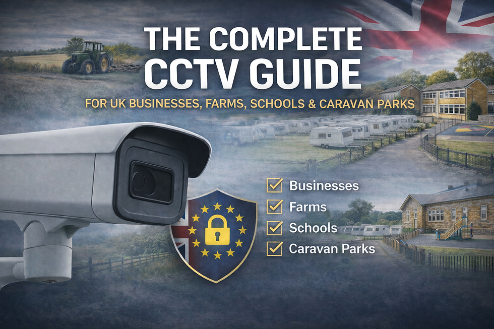 Your complete CCTV guide for homes, businesses, farms, schools and caravan parks.
