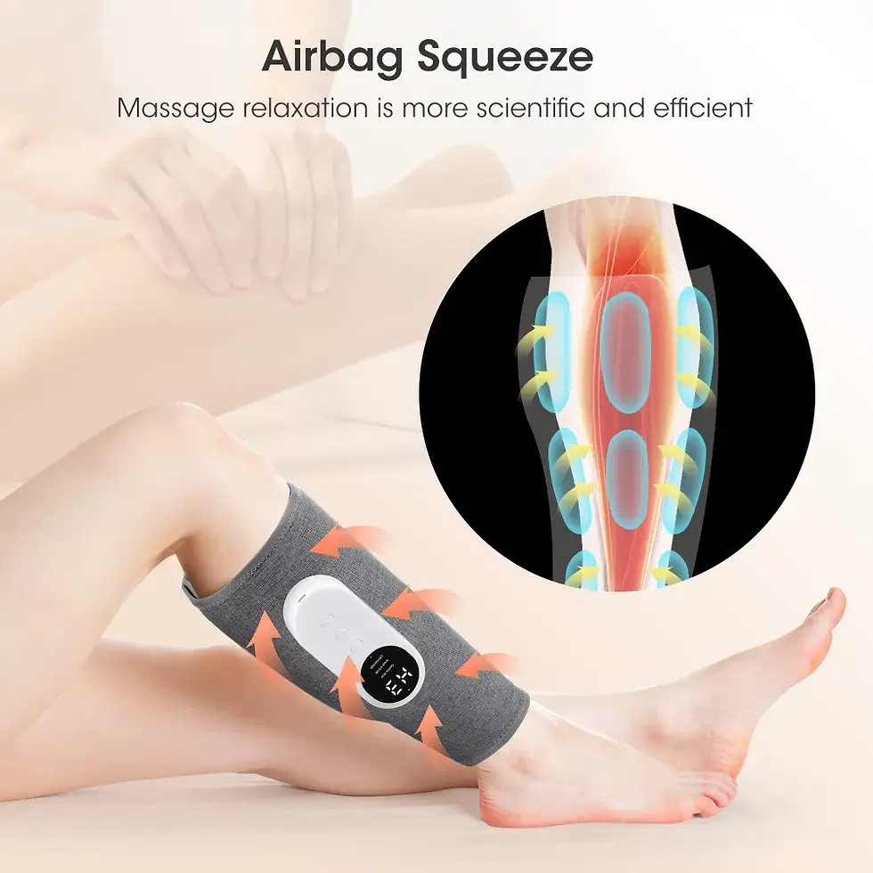 Thumbnail: 360° Air Pressure Electric Leg Massager Machine