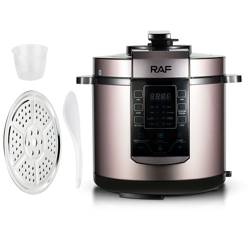 Thumbnail: 6L Multi-Function Electric Pressure Cooker and Rice Cooker