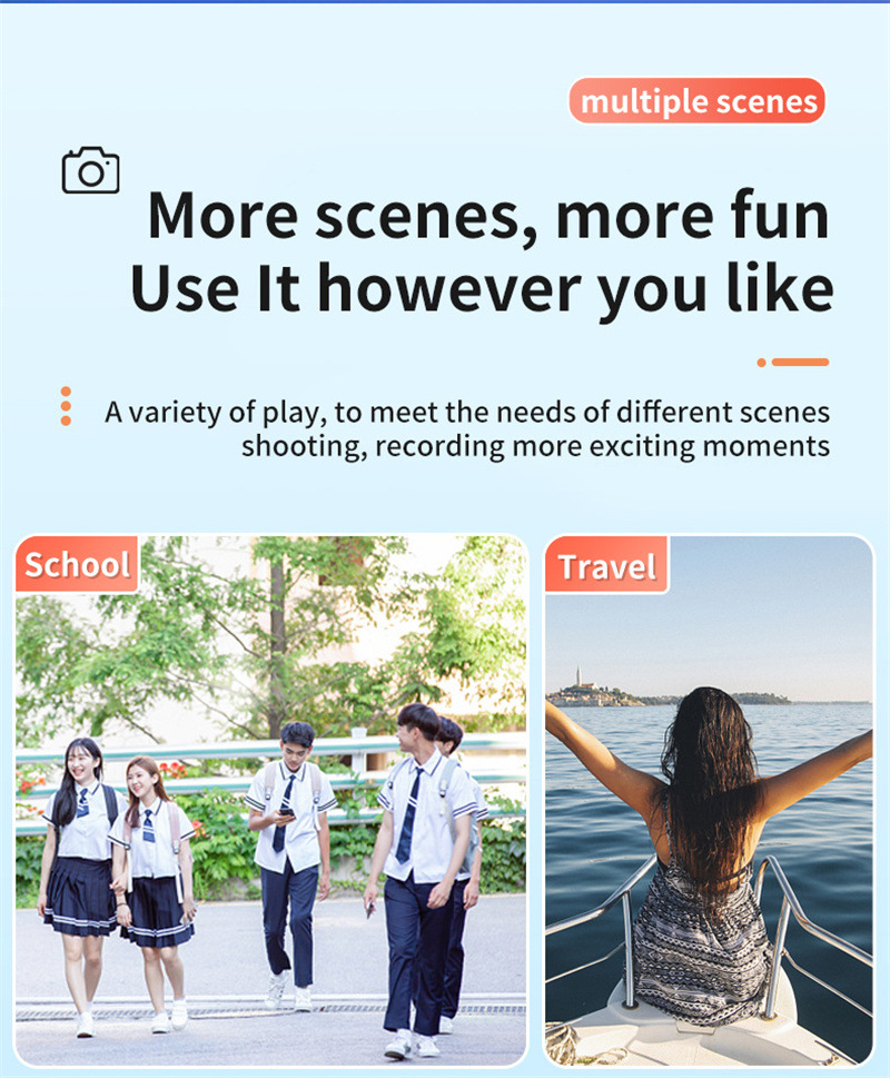 Thumbnail: Compact 1080p HD Retro Mini Camera - Perfect Pocket-Sized Gift for Any Occasion!