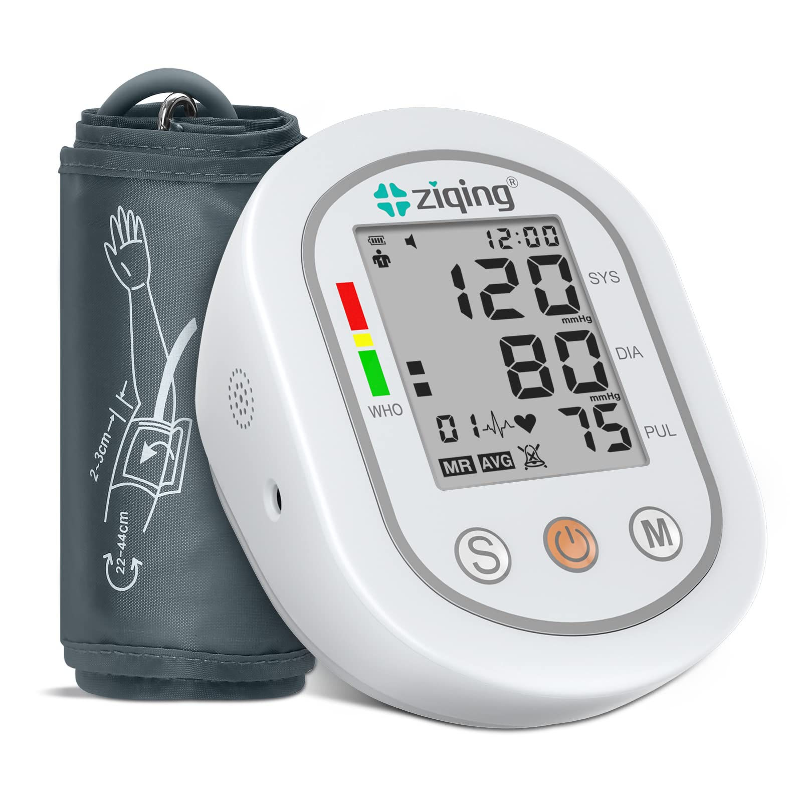 Blood Pressure Machine Upper Arm Blood Pressure Monitor for Home Use - Blood Pre