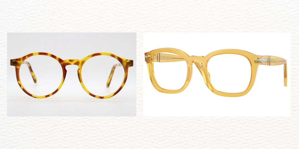 Translucent Acetates in soft tint - Available at S.R.Gopal Rao Opticians & Optometrists