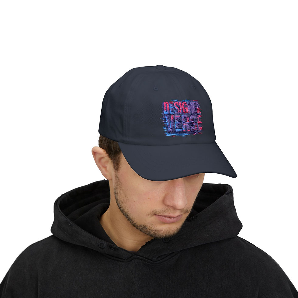 Thumbnail: Classic Dad Cap with Designer Verse | Casual Cotton Cap, Gift for Dads