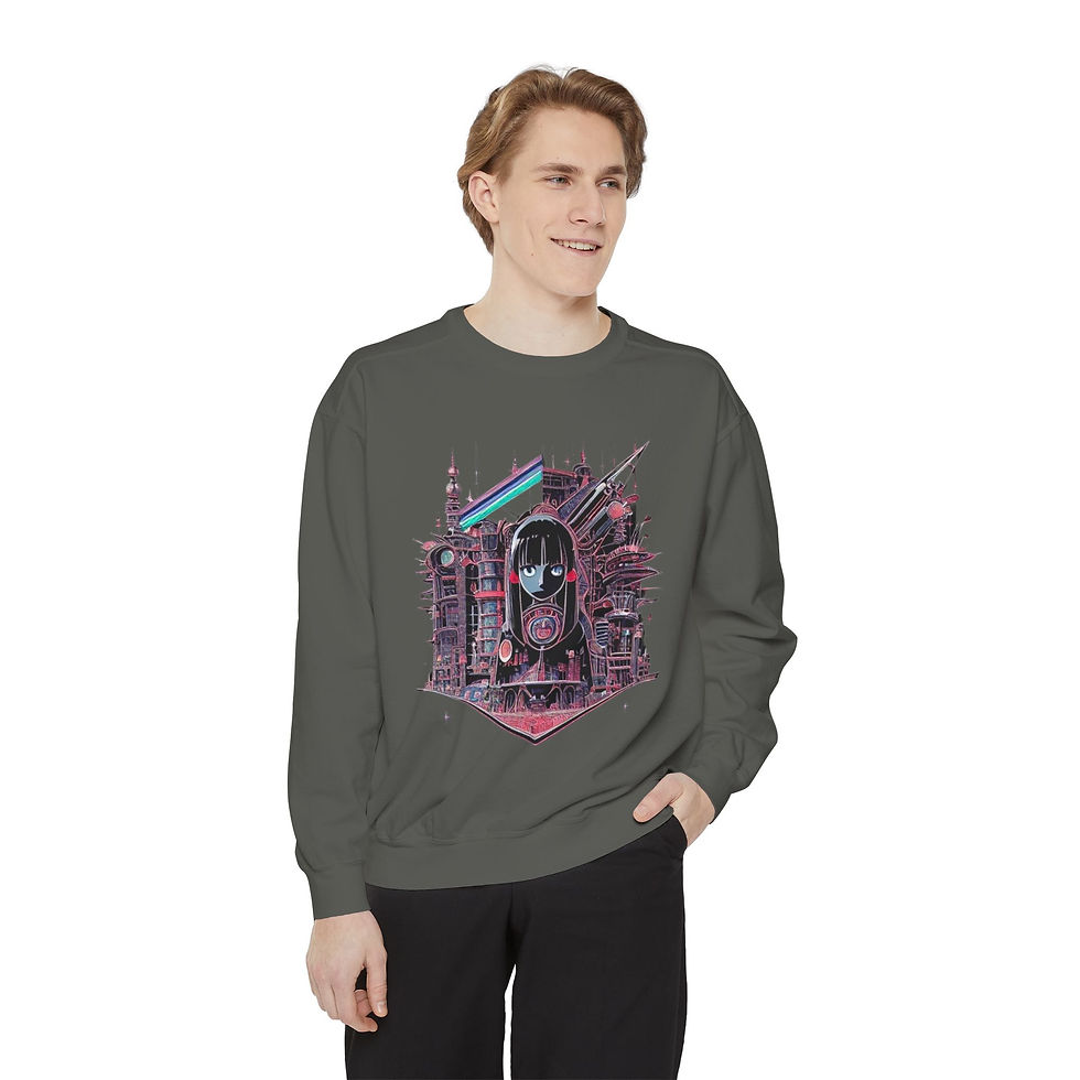 Thumbnail: Unisex Garment-Dyed Sweatshirt