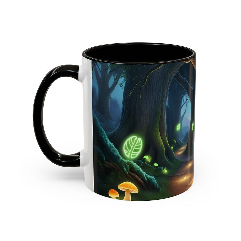Thumbnail: Enchanted Forest Coffee Cup,Unique Gift for Nature Lovers,Coffee Lover's Delight