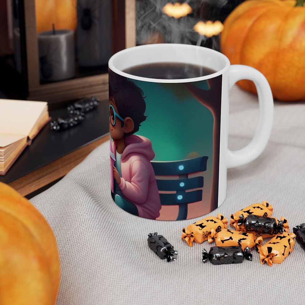 Thumbnail: Cute Couple Ceramic Mug - Perfect for Coffee Lovers and Gifts