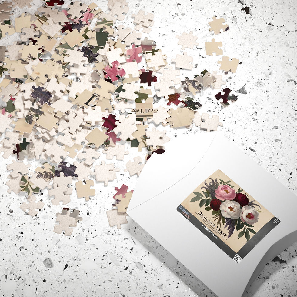 Thumbnail: Jigsaw Puzzle for Relaxation, Home Decor, Gifts, Family Activity, Creative Fun