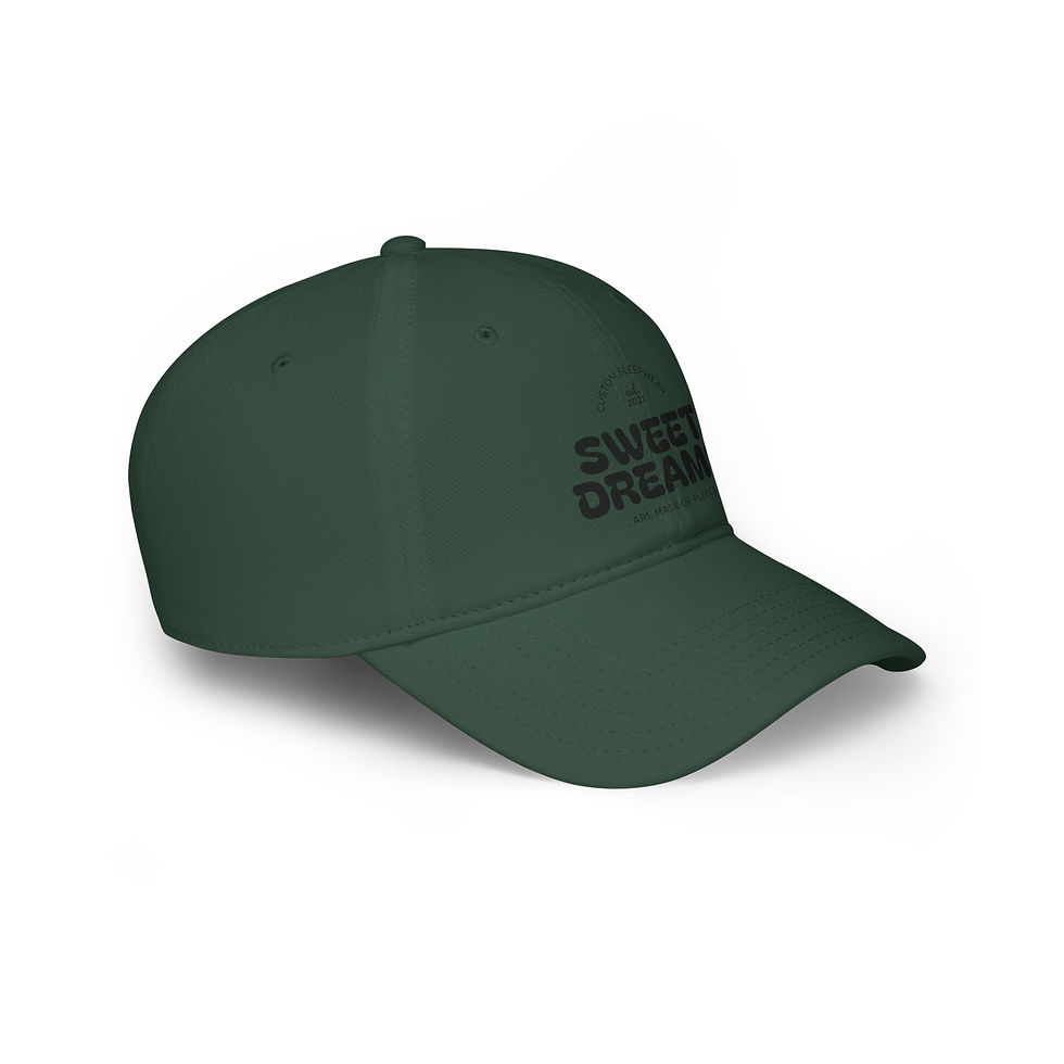 Thumbnail: Sweet Dreams Baseball Cap, Gift for Dreamers,Casual Outfit ,Birthday Present