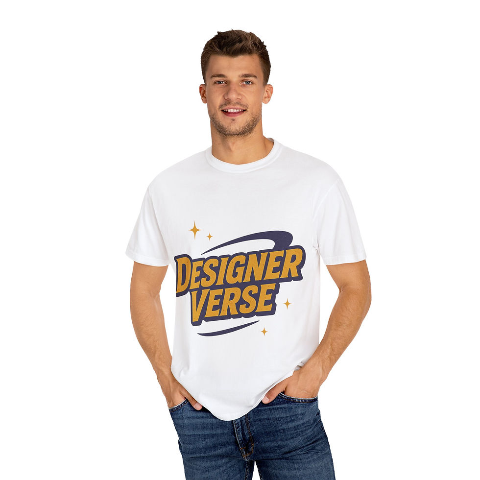 Thumbnail:  Unisex Garment-Dyed T-Shirt - Trendy & Stylish Graphic Tee for Creative Souls