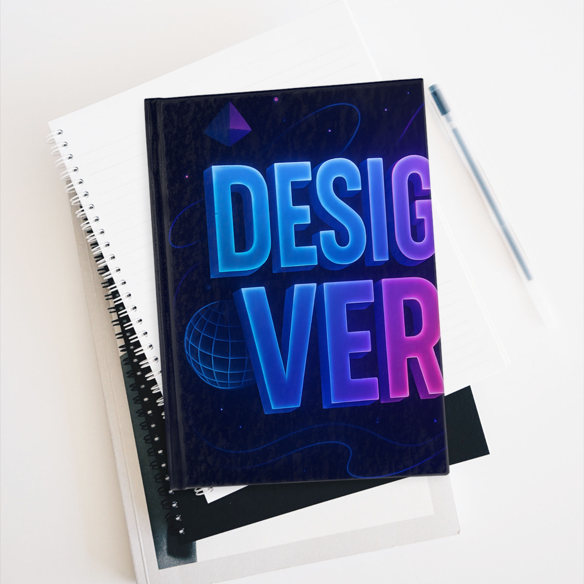 Creative Writing Notebook,Gift for Designers,DailyPlanner,StylishTravel Journal
