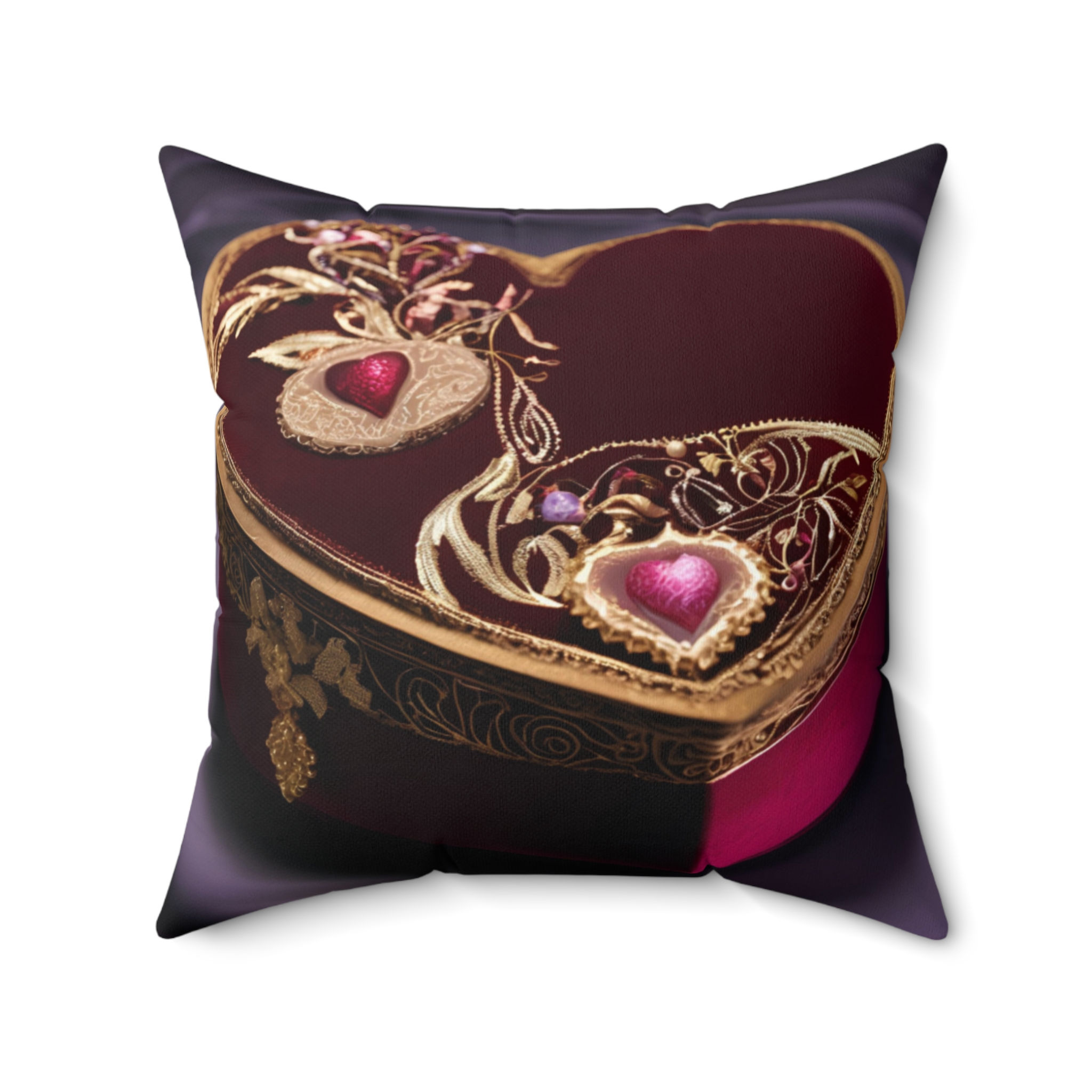 Romantic Heart-Shaped Pillow for Home Decor