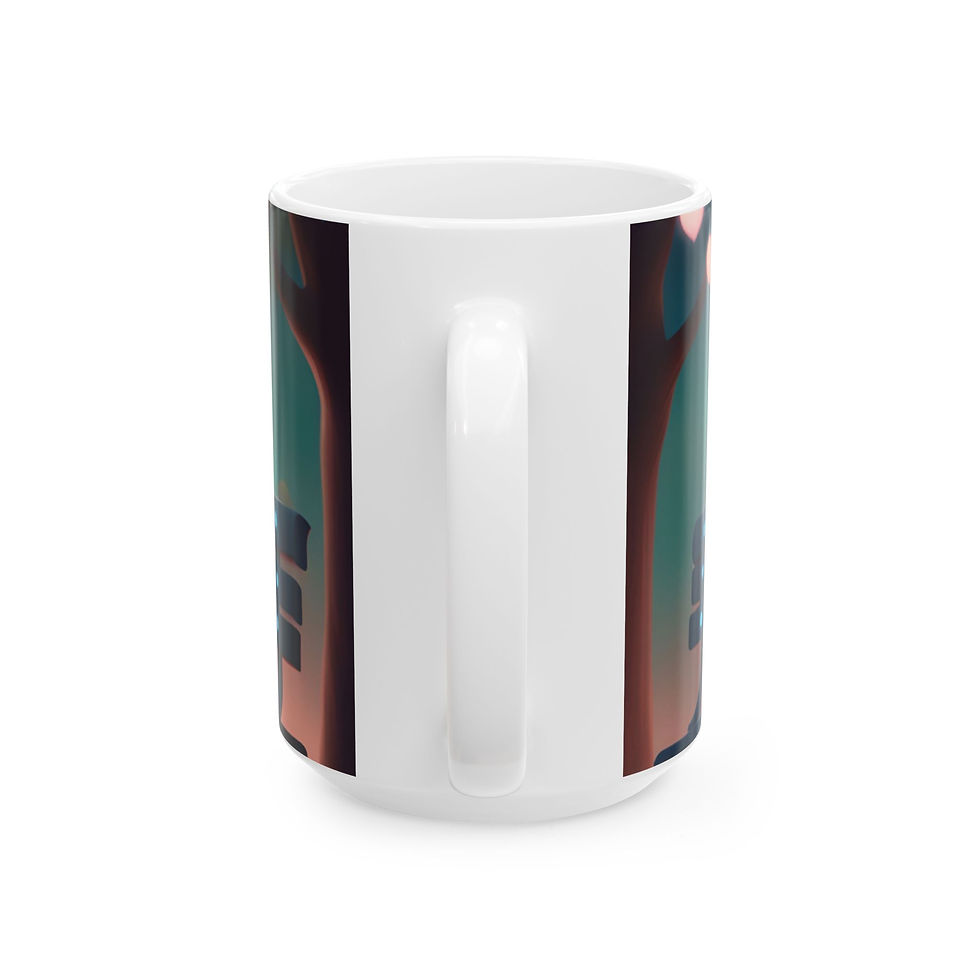 Thumbnail: Cute Couple Ceramic Mug - Perfect for Coffee Lovers and Gifts