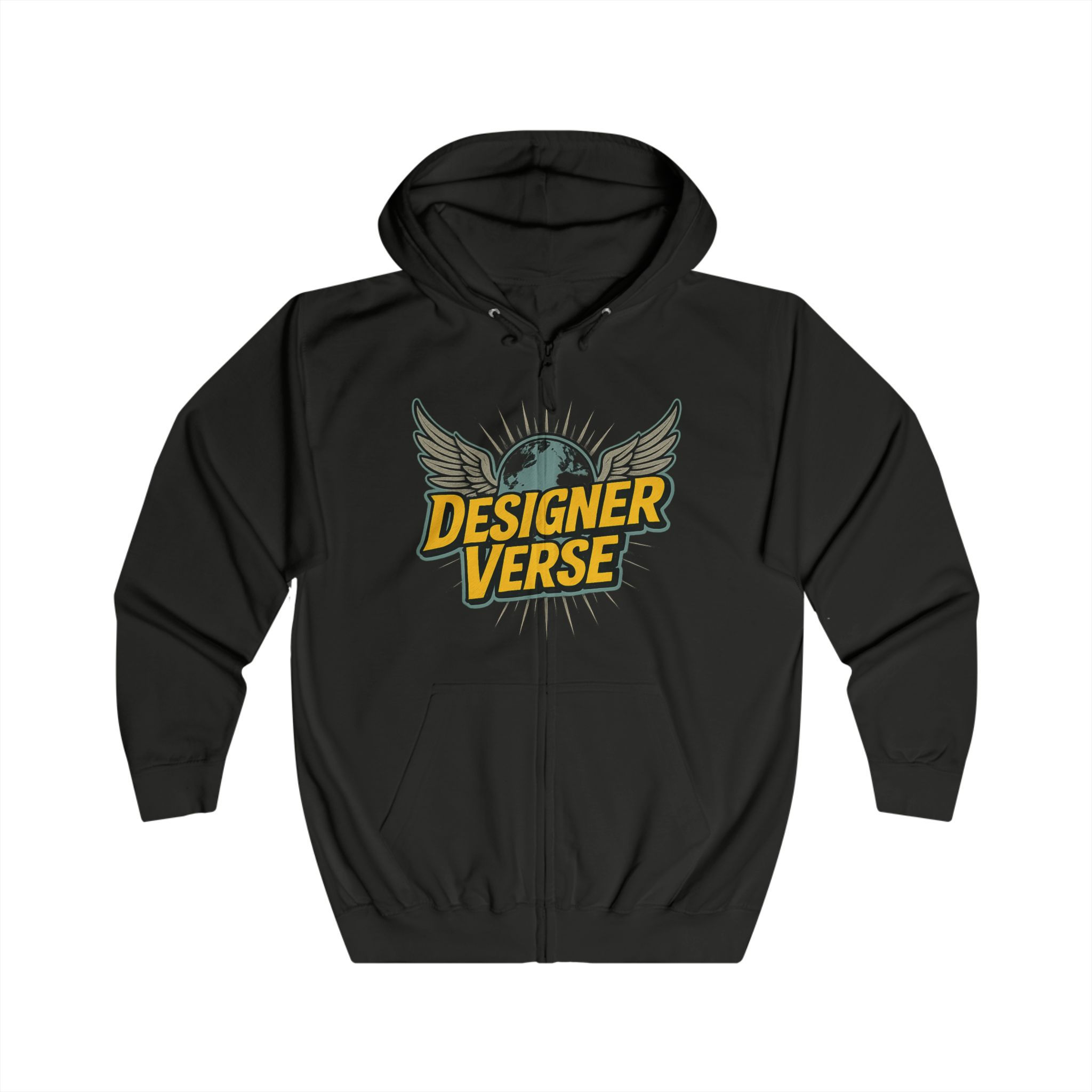 Unisex Full Zip Hoodie