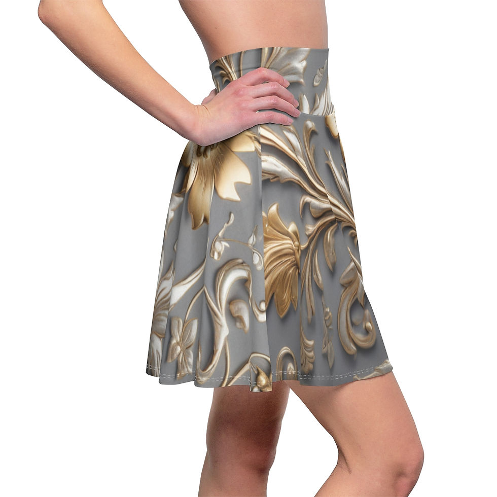 Thumbnail: Women's Skater Skirt (AOP)