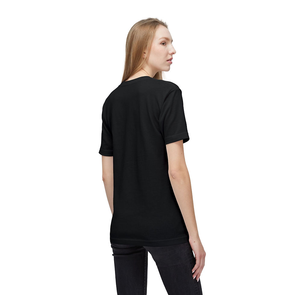 Thumbnail: Floral Skull T-Shirt - Unisex Midweight Graphic Tee, Perfect for Festivals 