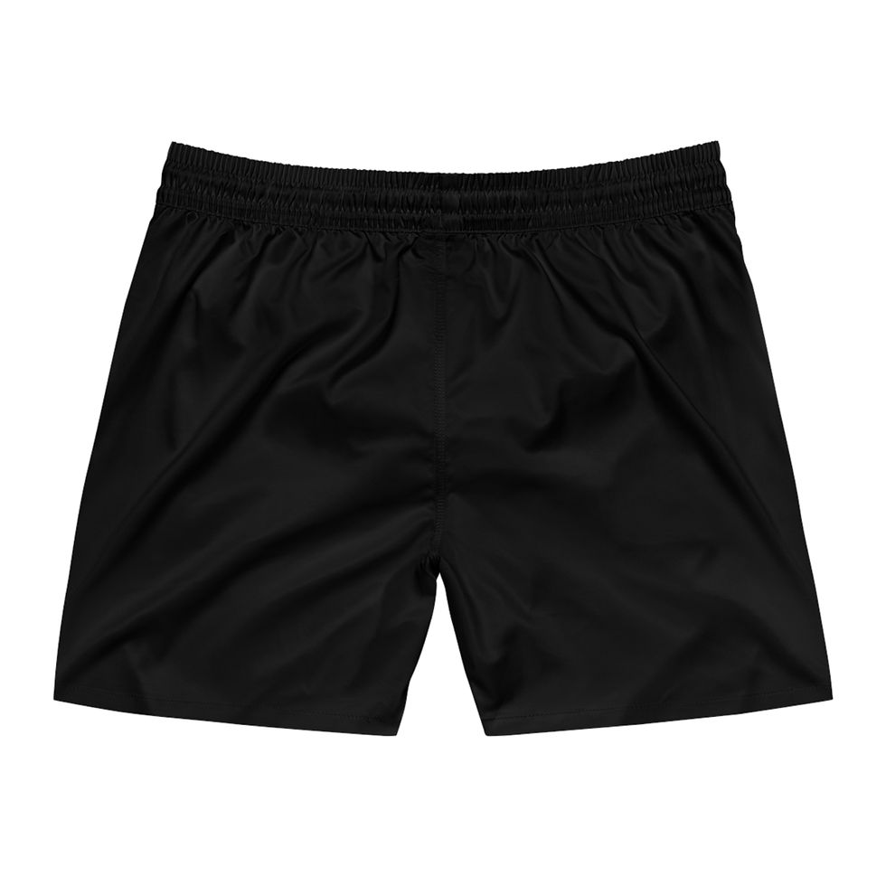 Thumbnail: Men's Stylish Swim Shorts with Abstract Water Design and Beachwear