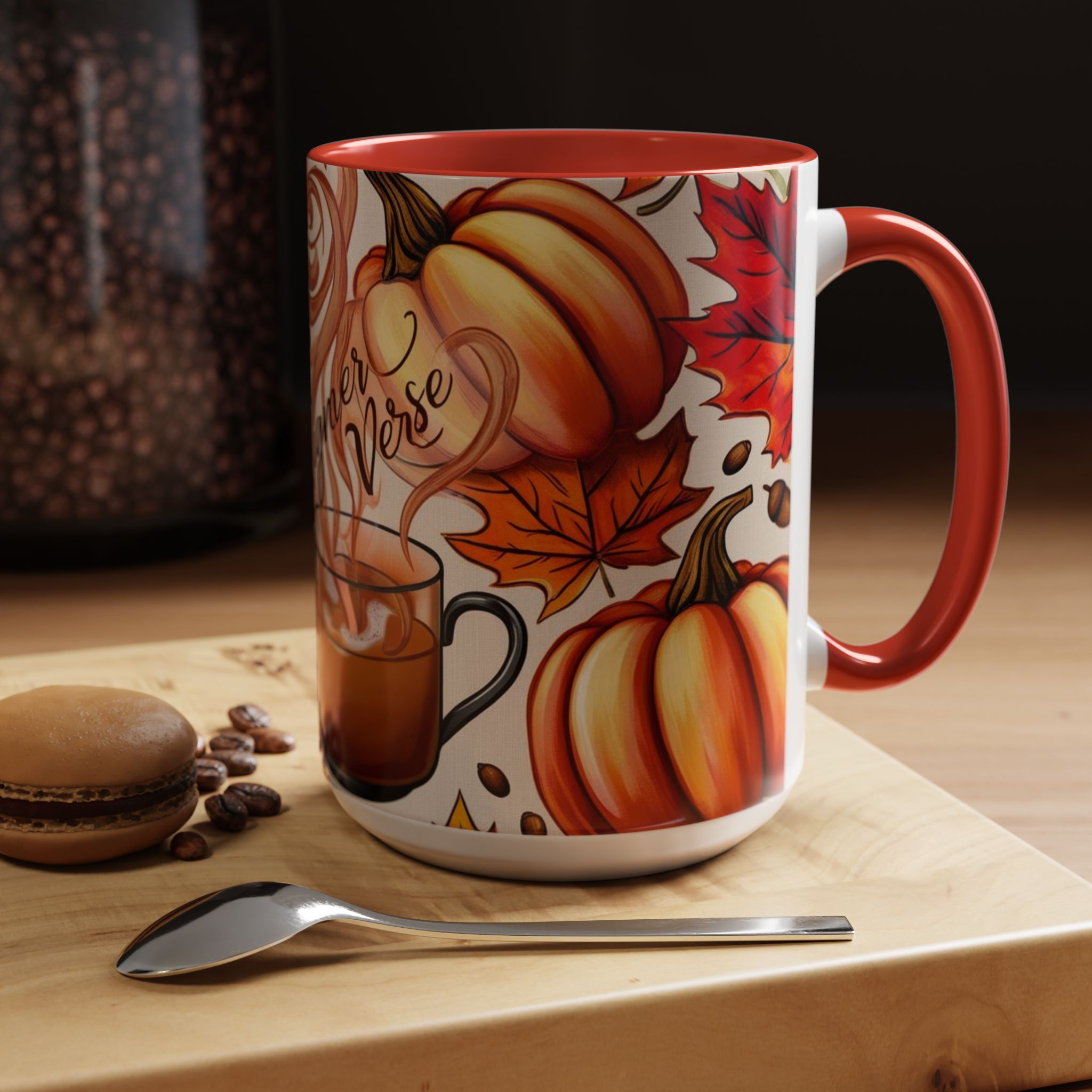 Autumn Coffee Mug - Perfect for Cozy Days, Halloween Gifts,Pumpkin Spice Lovers