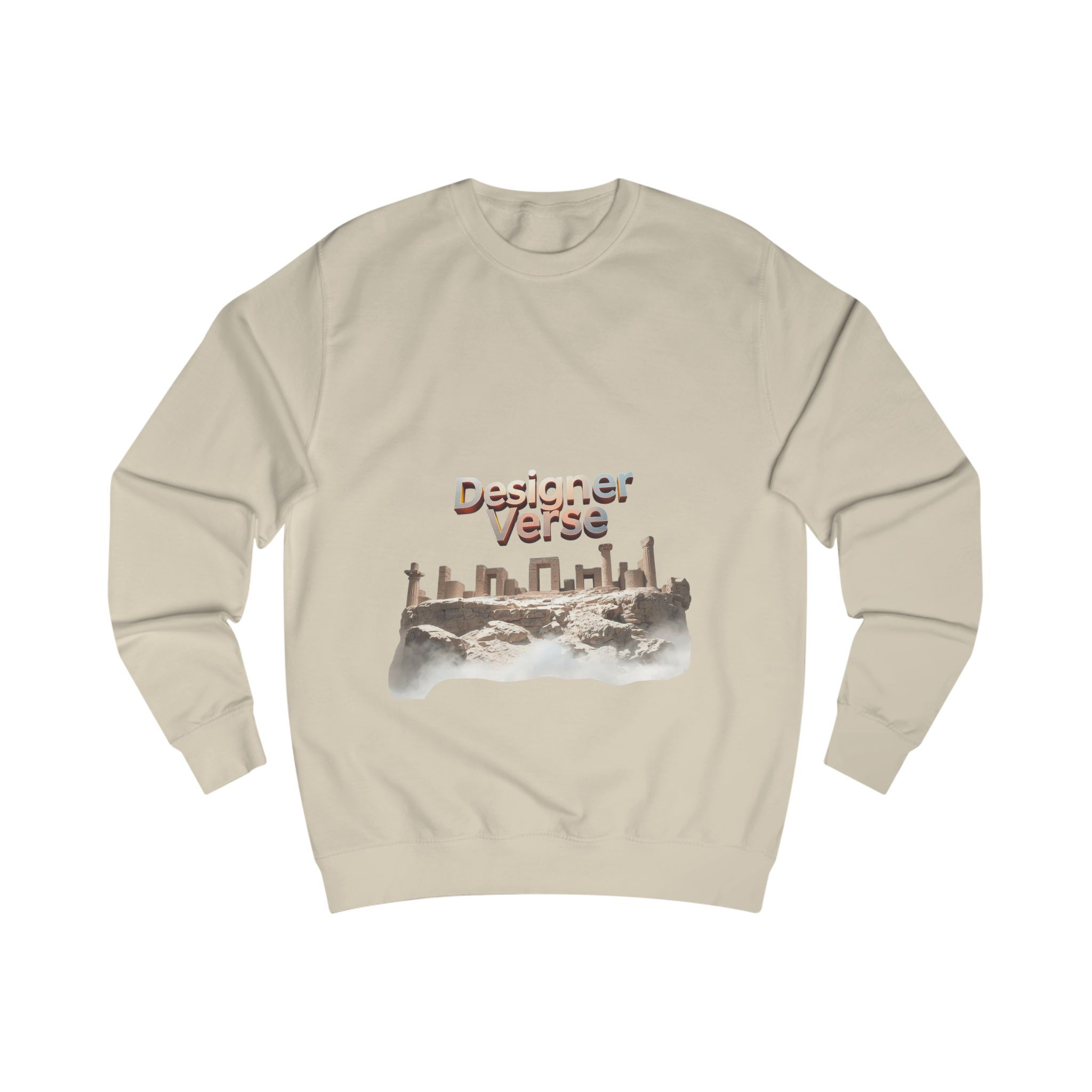 Designer Verse Unisex Sweatshirt - Artistic Cozy Wear