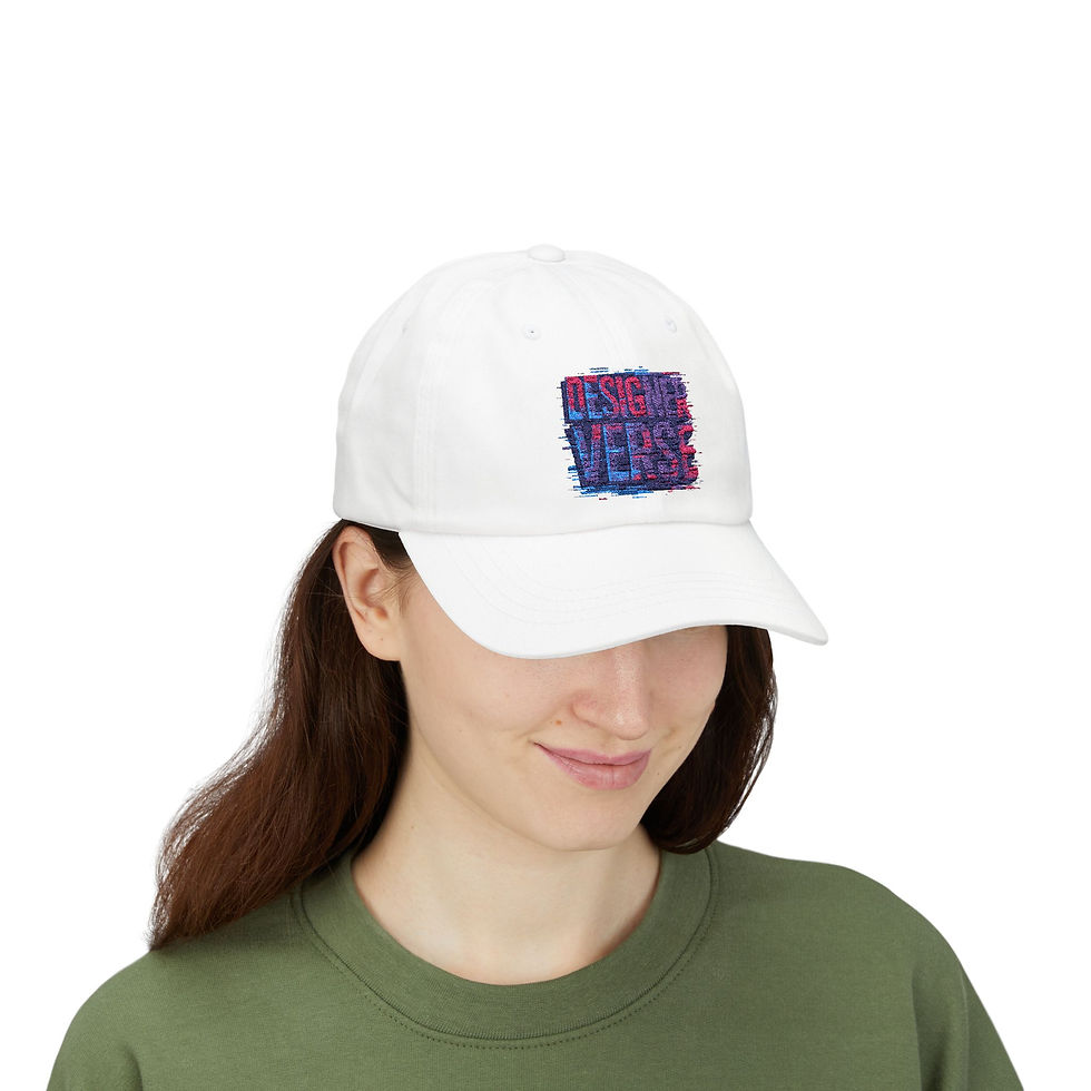 Thumbnail: Classic Dad Cap with Designer Verse | Casual Cotton Cap, Gift for Dads