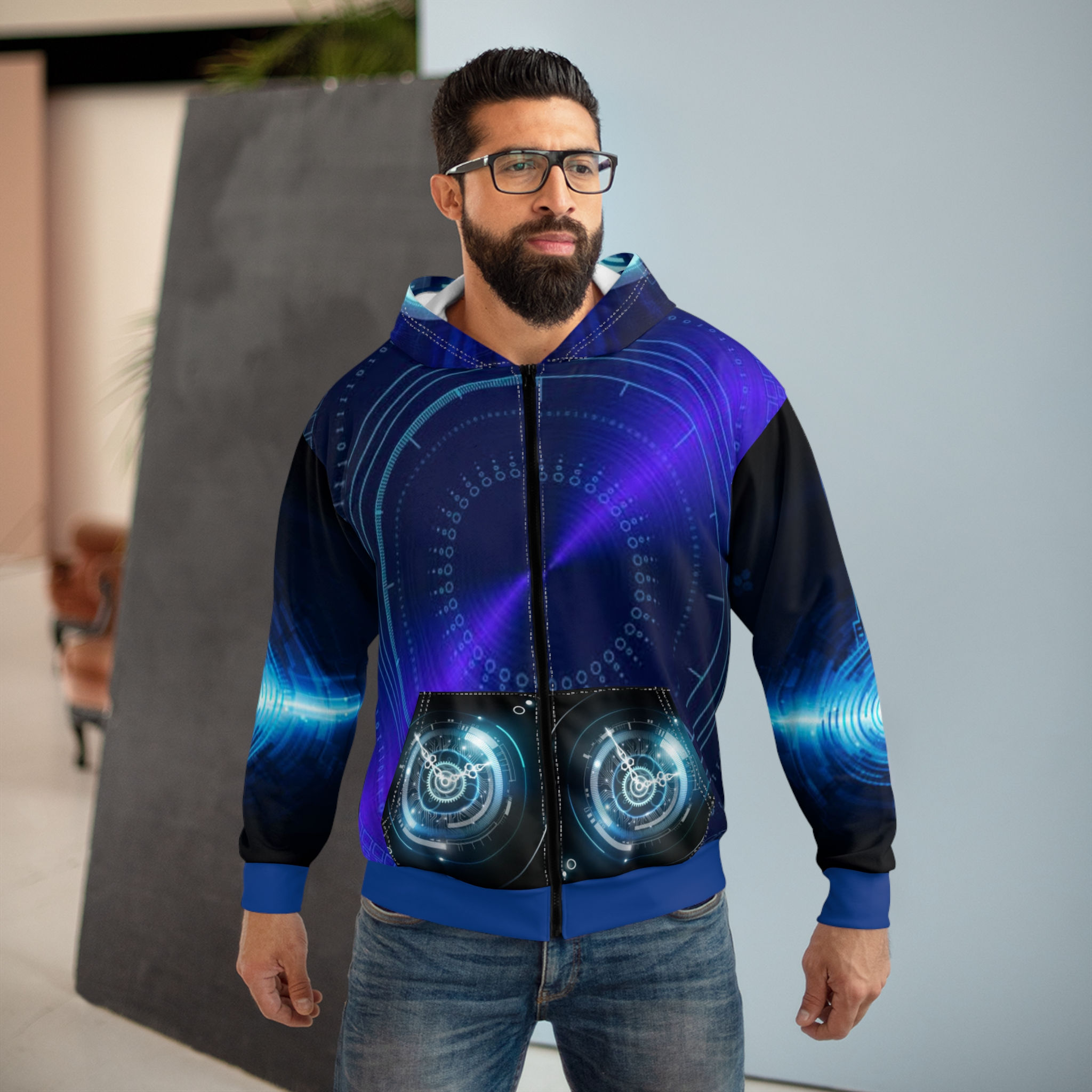 Unisex Zip Hoodie (AOP)