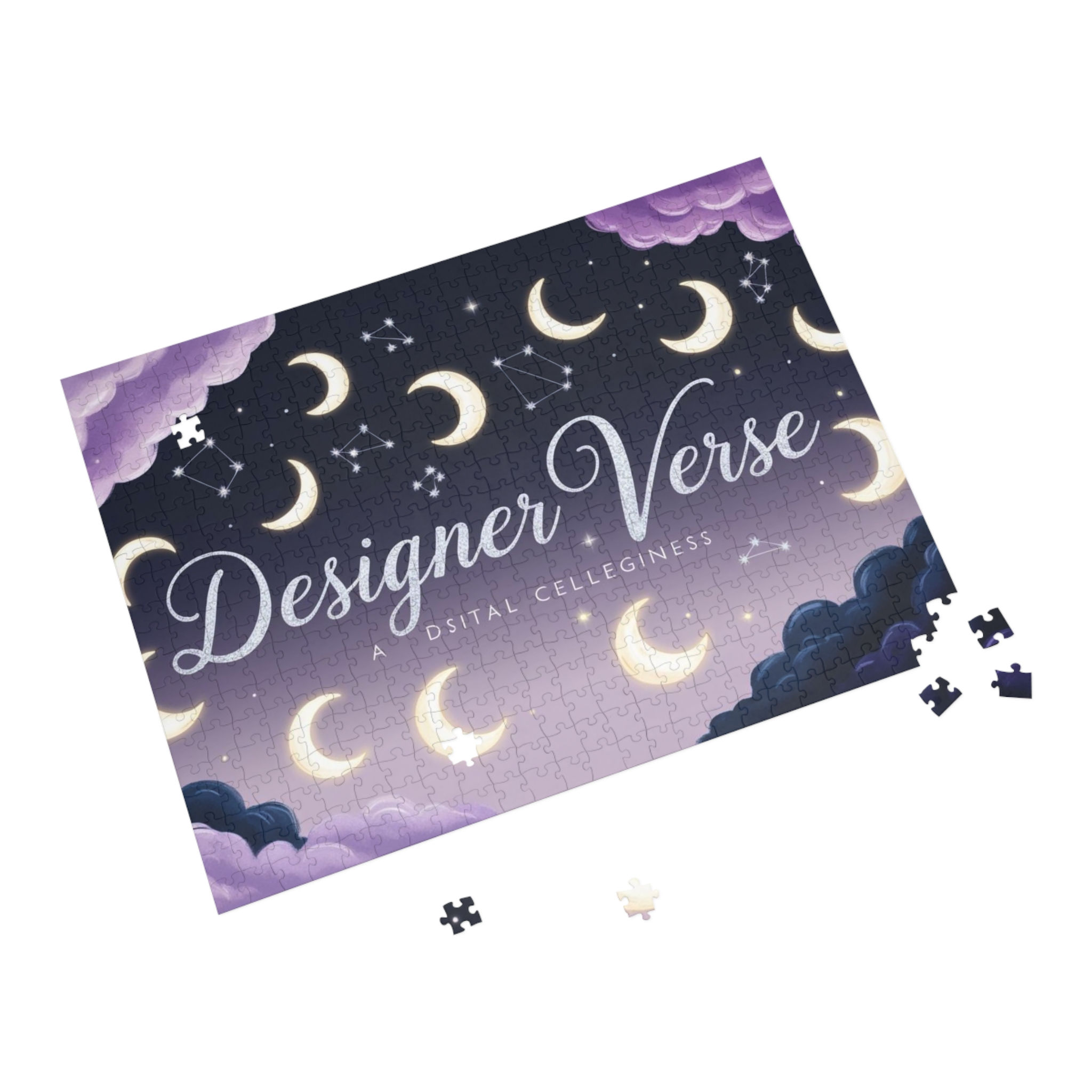Celestial Puzzle - Perfect for Relaxation, Starry Nights, Gift for Puzzle Lovers