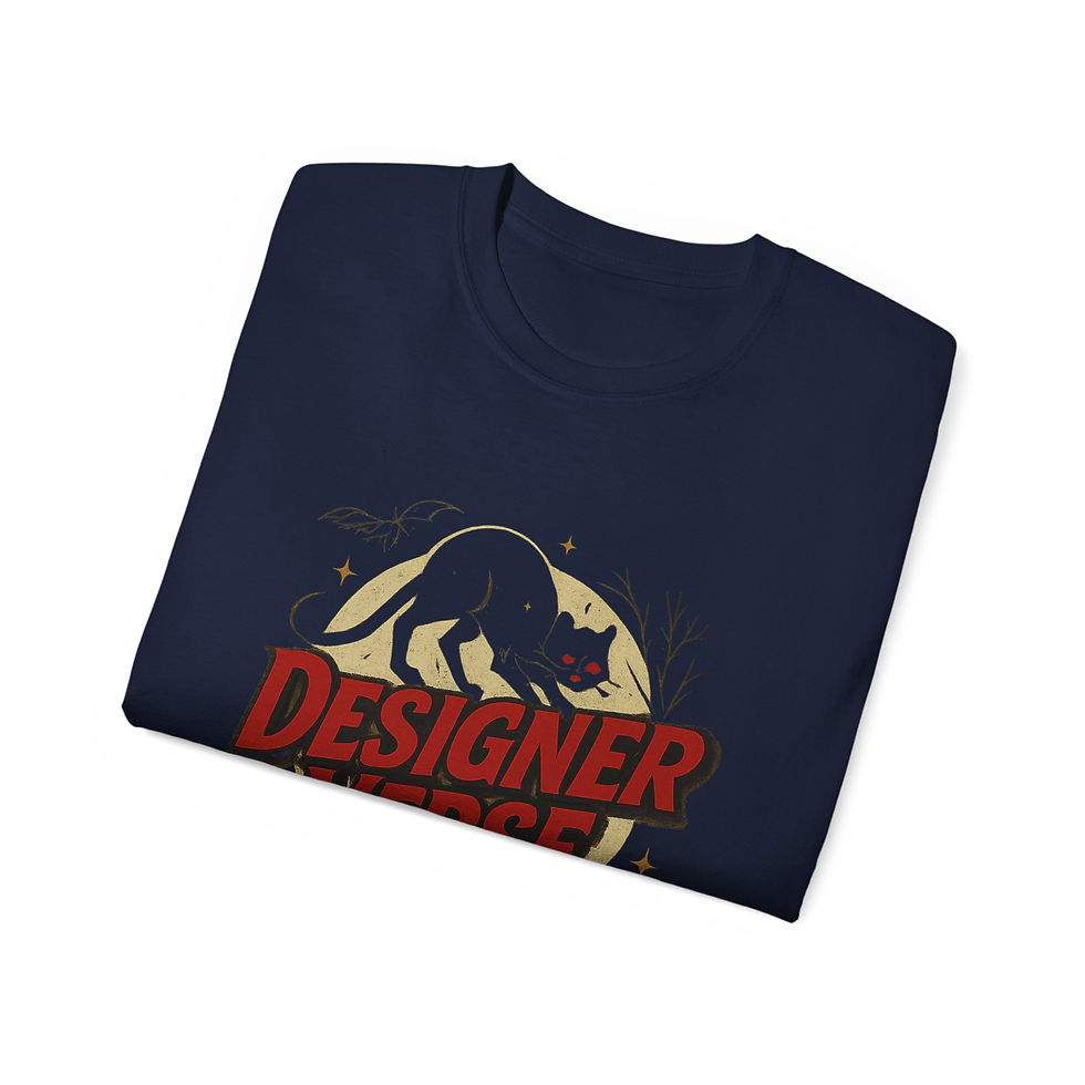 Thumbnail: Designer Verse Unisex Ultra Cotton Tee - Stylish Black Graphic T-Shirt