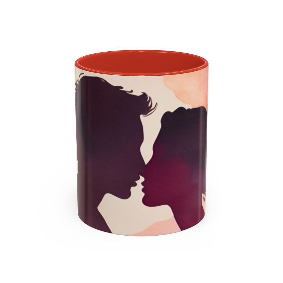 Thumbnail: Romantic Silhouette Coffee Mug - 11oz & 15oz