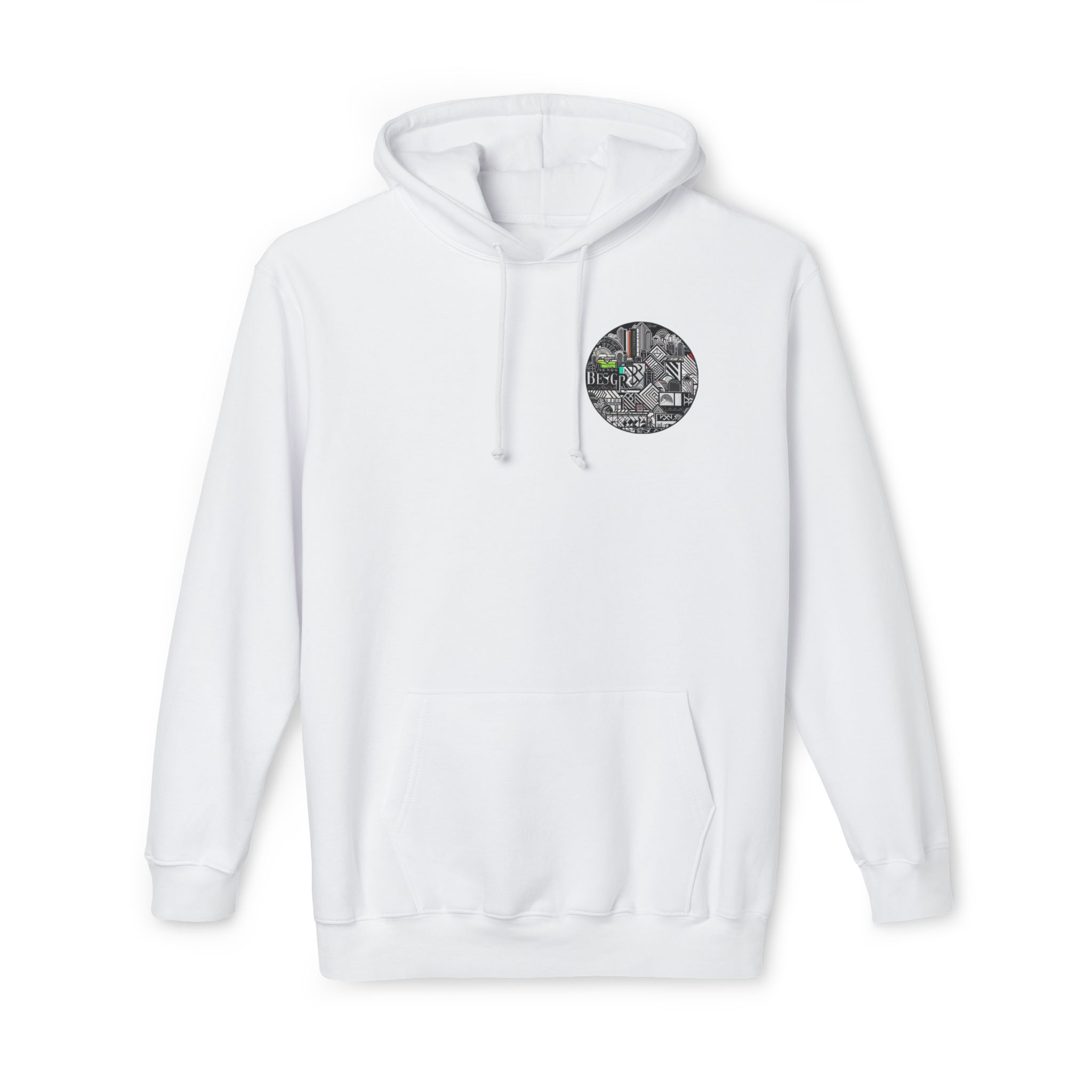 Unisex Hooded Sweatshirt, Made in US