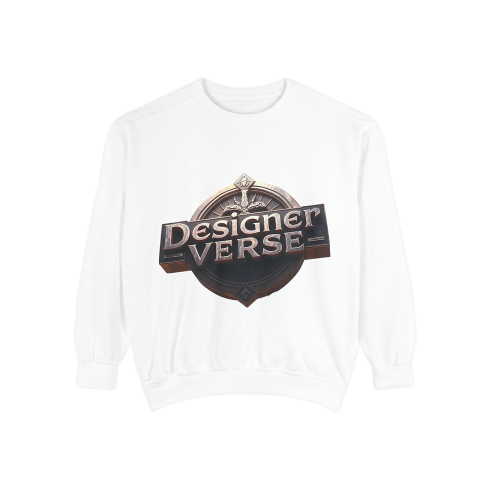 Thumbnail: Designer Verse Unisex Sweatshirt - Cozy Gamer Apparel